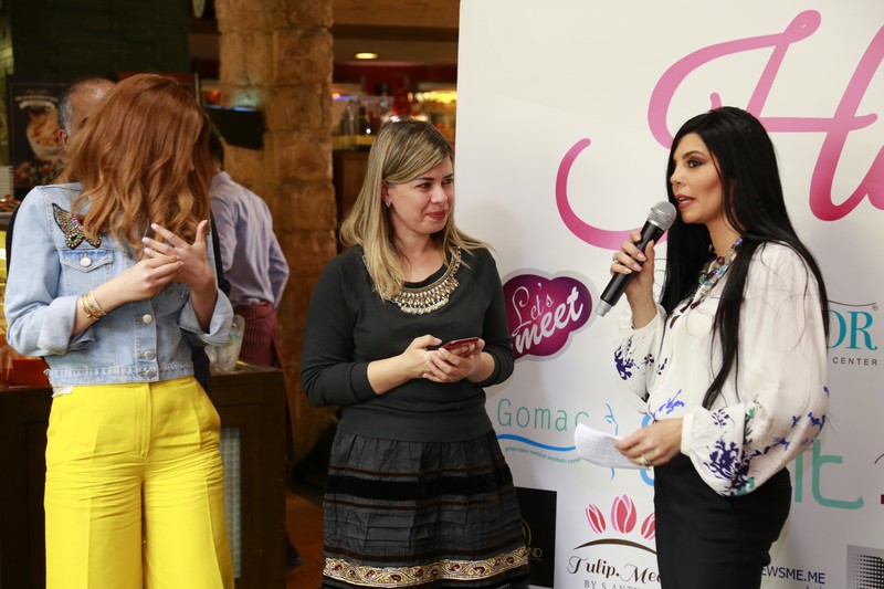 Mariam Mogharbel brunch Let's meet for Hope